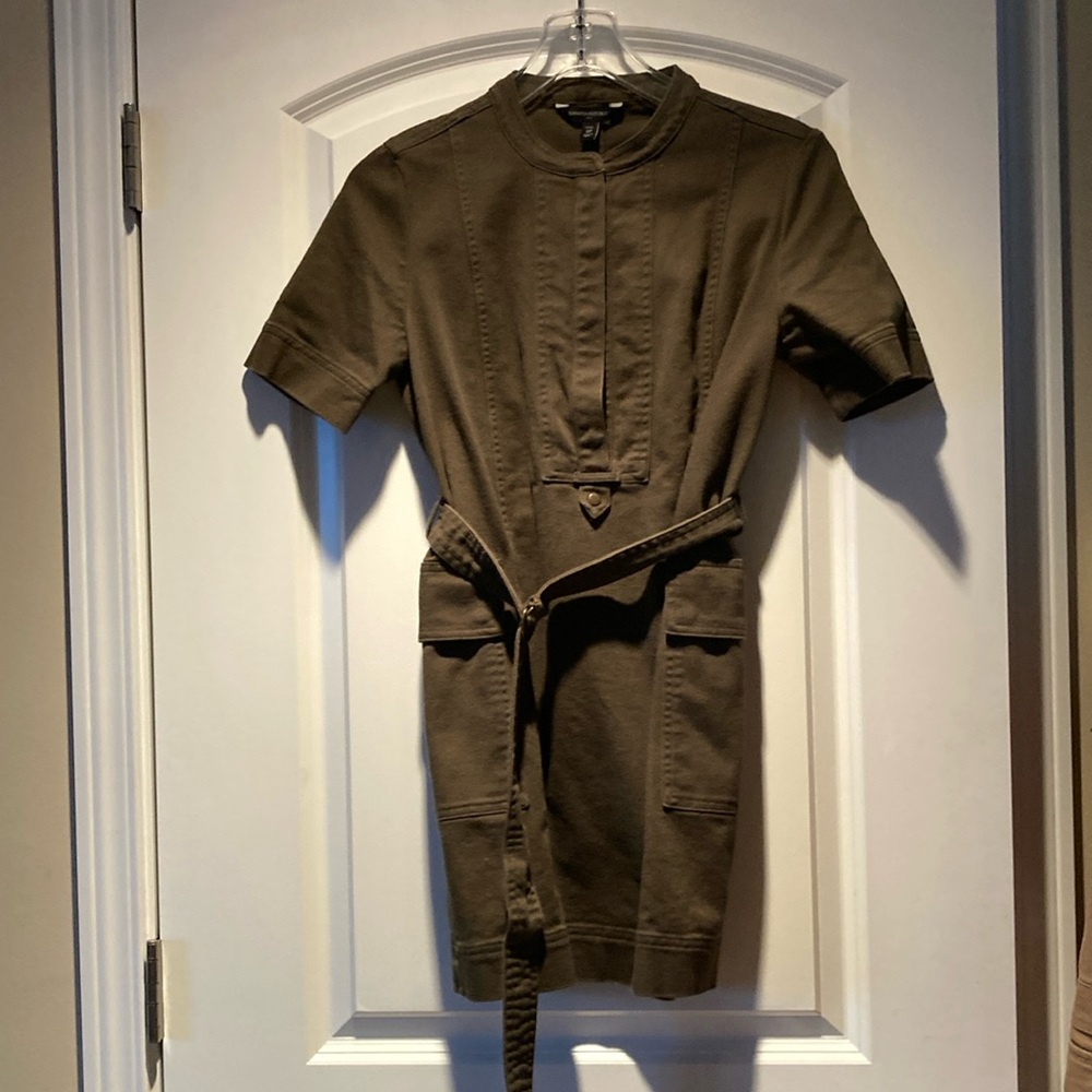 Banana Republic Olive Green Dress